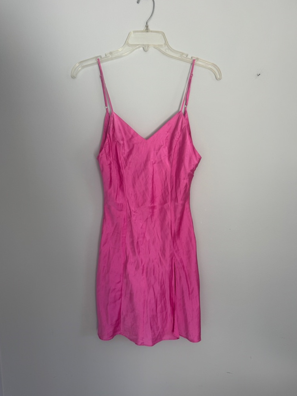 Victoria's Secret Pink Silk Gold Label Chemise- Small